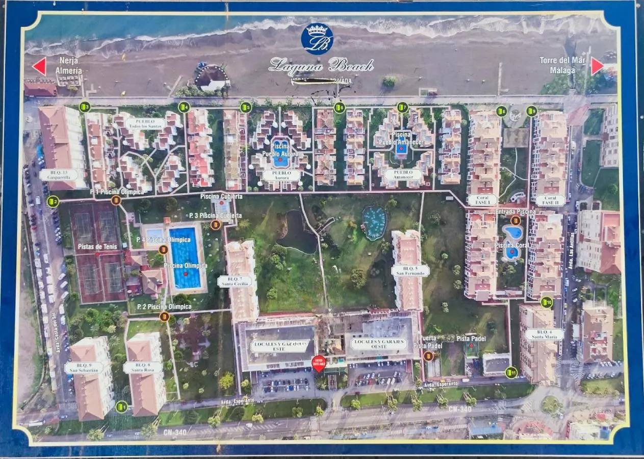 Laguna Beach Esperanto - Alojamientos La Torre Torrox Apartment